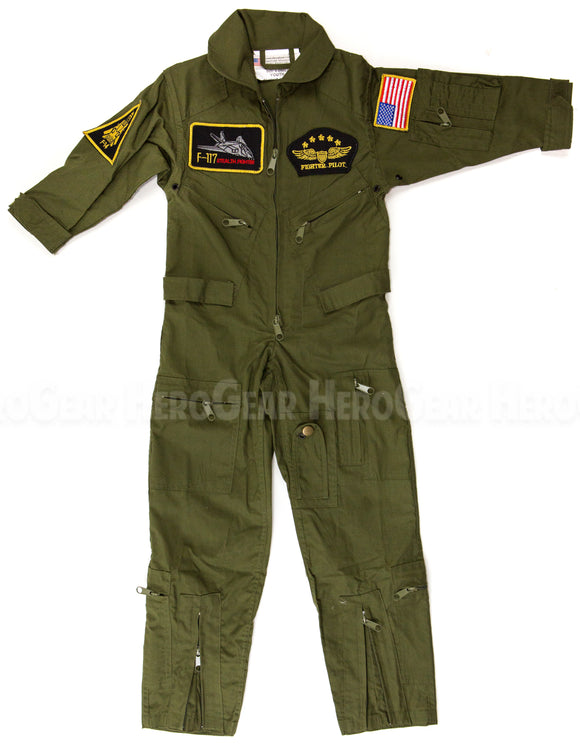 Children's Flight Suit WITH Patches - S only
