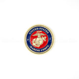 Crystal Paperweights - RED Diamond with Large Pewter Crest