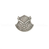 Crystal Paperweights - PINK Diamond with Large Pewter Crest