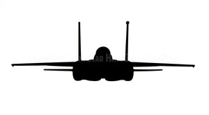 F-15E Strike Eagle Front View Vinyl Decal