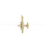 C-130 Hercules Charms and Lapel Pin - Plated