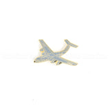 C-141 Starlifter Charms, Lapel Pins, and Tie Tacks - Plated