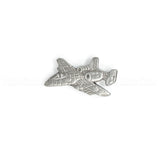A-10 Thunderbolt "Warthog" Charms and Lapel Pins  - Plated