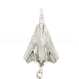 F-14 Tomcat Top Gun Maverick 3D Pewter Key Chain or Bag Pull