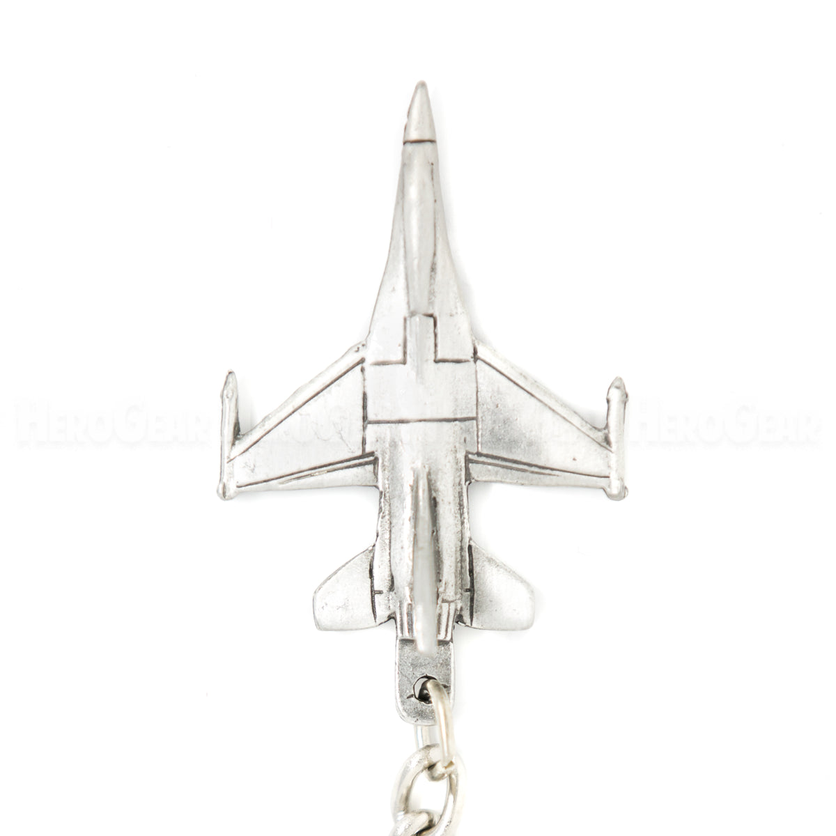 F-16 Falcon Viper 3D Pewter Key Chain or Bag Pull – Hero Gear LLC
