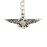 Wings - Navy Marine Corps Aviator Key Chain or Bag Pull