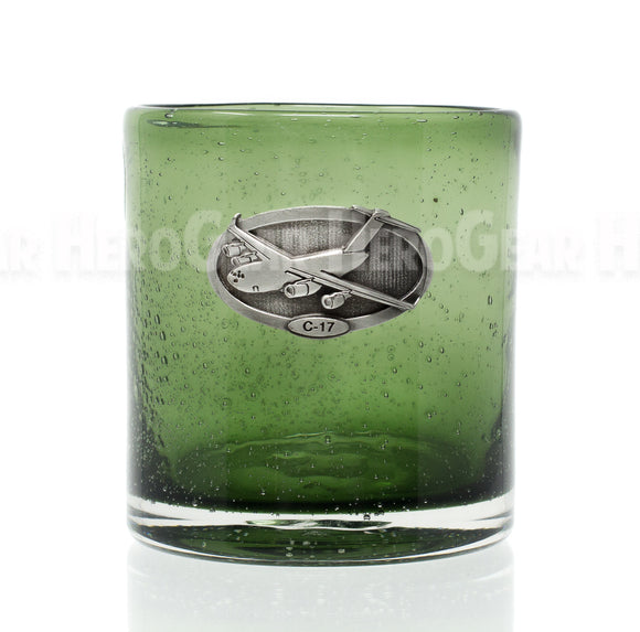 Northern Lights SAGE Double Old Fashioned, Large Crest