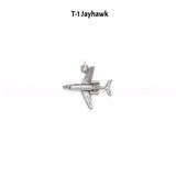 T-1 Jayhawk Wine Charm