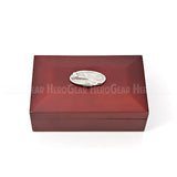Flaps Wood Mirror Rectangle Jewelry Box