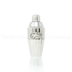Stainless Steel Cocktail Shakers 12 oz, Large Crest