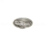 Maverick Wine Glass, Large Crest