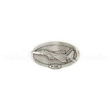 Maverick Wine Glass, Large Crest
