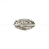 WINGS Wine Glass, Large Crest