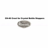 CH-46 Sea Knight Crystal Bottle Stoppers