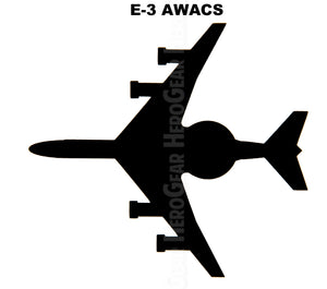 E-3 Sentry AWACS Top View Vinyl Decal