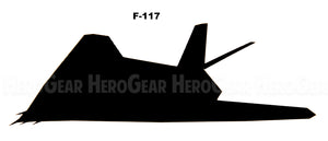 F-117 Nighthawk Side View Vinyl Decal
