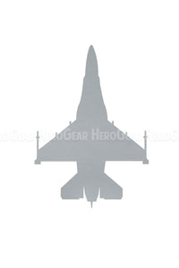 F-16 Falcon "Viper" Top View Vinyl Decal