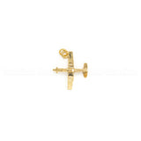 T-6 Texan II Charms, Lapel Pins, and Tie Tacks - Gold Plated