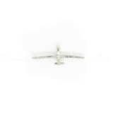 RQ-4 Global Hawk Charms, Lapel Pins, and Tie Tacks - Plated