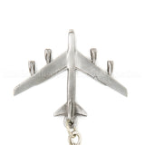 B-52 Stratofortress Bomber 3D Pewter Key Chain or Bag Pull
