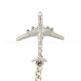 C-141 Starlifter 3D Pewter Key Chain or Bag Pull