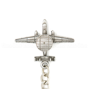 E-2 Hawkeye 3D Pewter Key Chain or Bag Pull