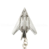 F-117 Nighthawk 3D Pewter Key Chain or Bag Pull