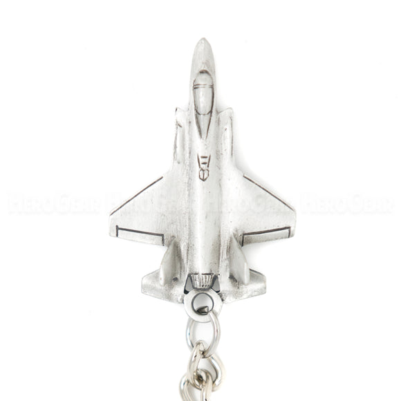 F-35 Lightning II Stealth Fighter 3D Key Chain or Bag Pull