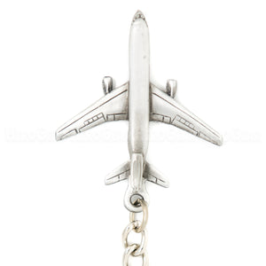 KC-10 Extender With Boom 3D Pewter Key Chain or Bag Pull