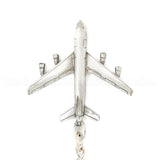 KC-135 Stratotanker With Boom 3D Pewter Key Chain or Bag Pull