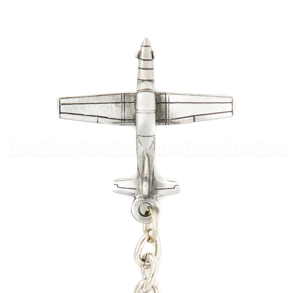 T-6 Texan II 3D Pewter Key Chain or Bag Pull