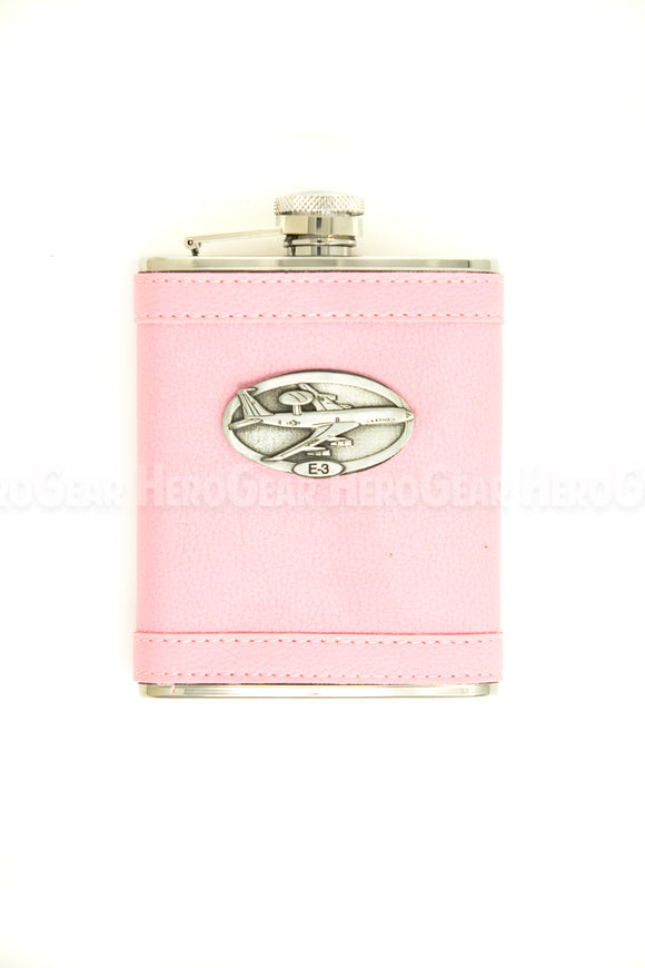 Covered PINK Flask