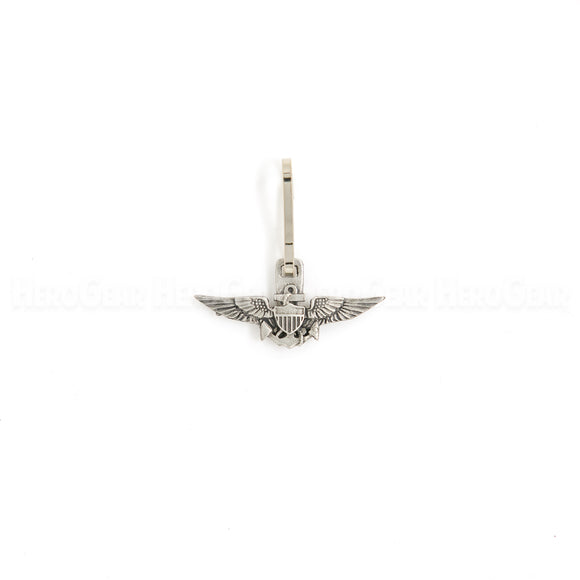 Wings - Navy Marine Corps Aviator Small Zipper Pull