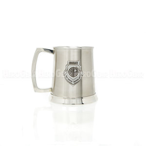 Stainless Steel Tankard, Large Crest