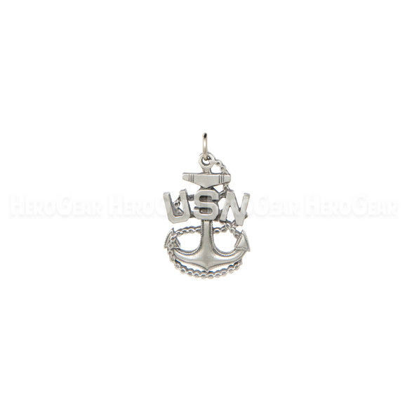 US Navy Chief's Anchor Emblem Ceiling Fan Pull Kit