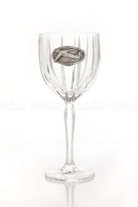 Waterford OMEGA Wine Glass, Large Crest