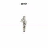 SOLDIER Salute Wine Charm