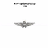 US Navy Flight Officer Wings Wine Charm