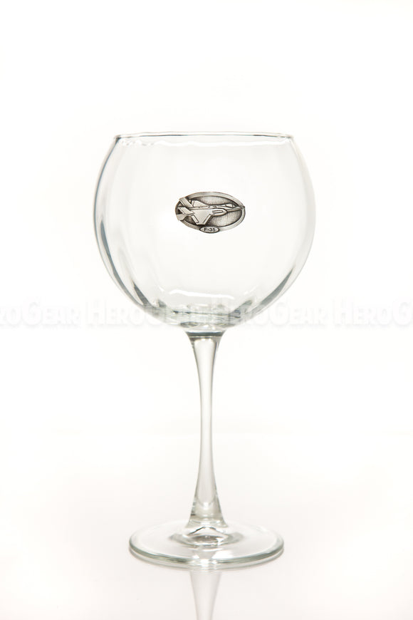 WINGS Balloon Glass, Small Crest